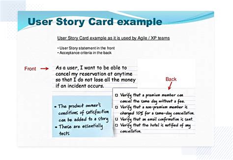 user stories for dummies